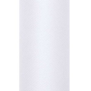 Tiul gładki 15 cm x 9 metrów BIAŁY