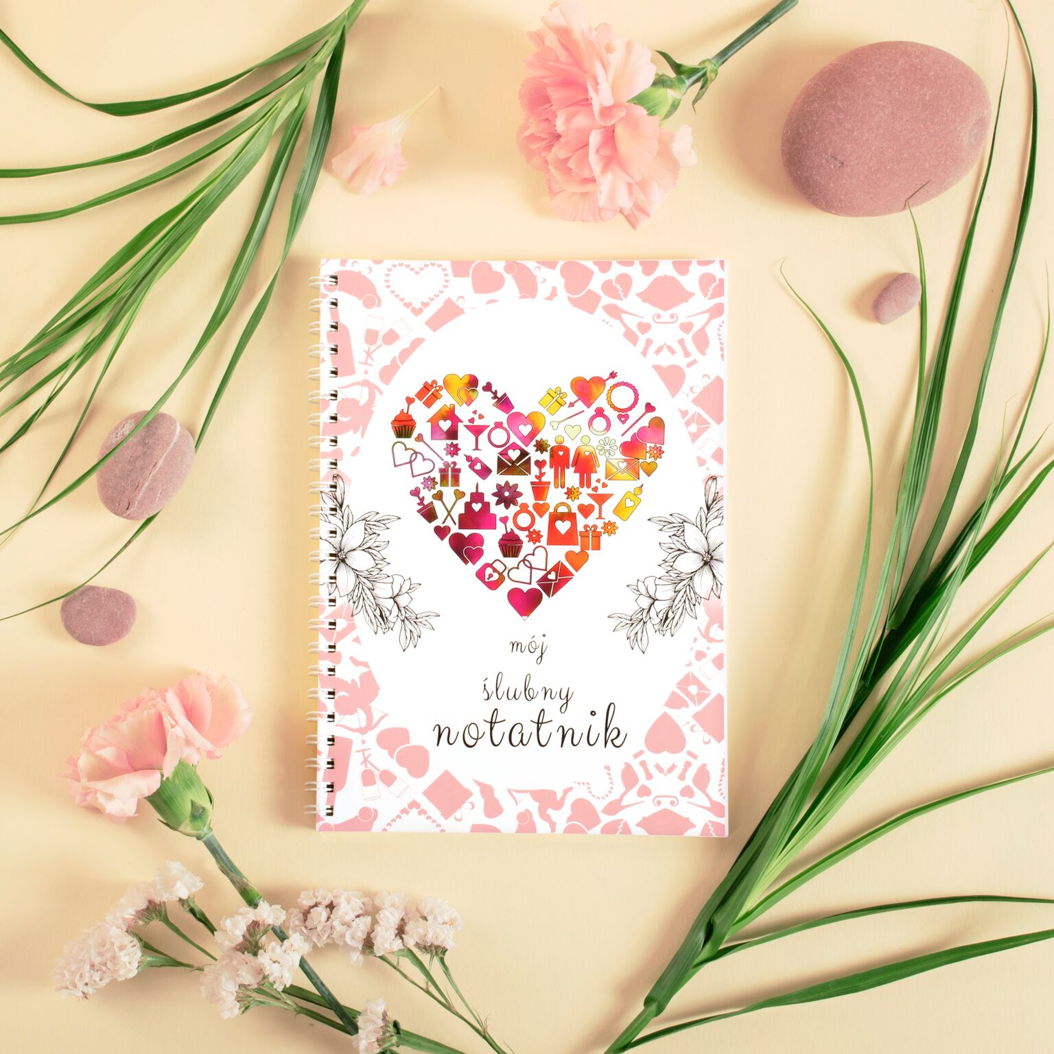 Notatnik weselny Terminarz Ślubny A5