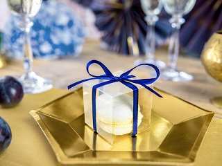 Dla gości prezenciki podziękowania PRZEZROCZYSTE 10szt