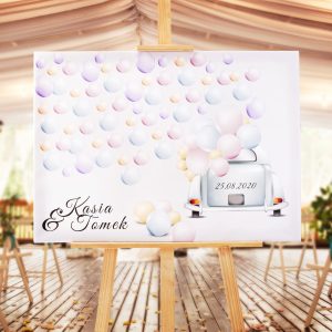 Drzewo plakat księga gości na płótnie nadruk WZORY