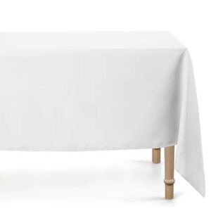 Obrus biały, 140 x 170cm gładki, matowy